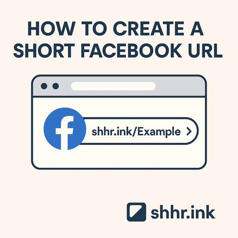 How to Create a Short Facebook URL?